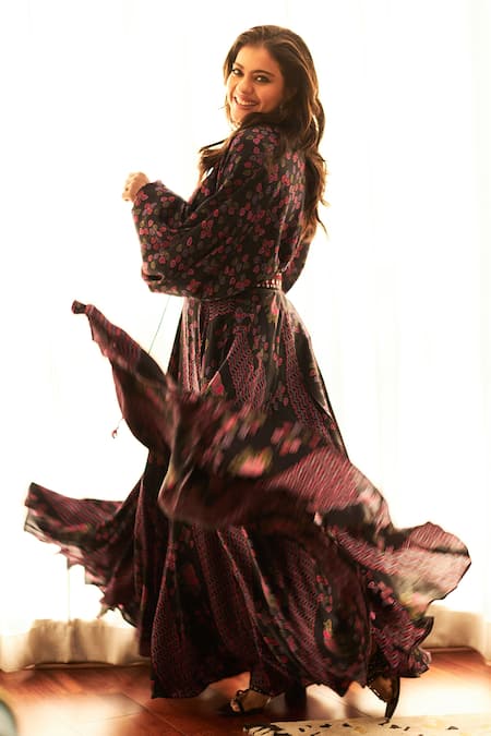 Punit Balana Hand Block Print Top & Skirt Set 