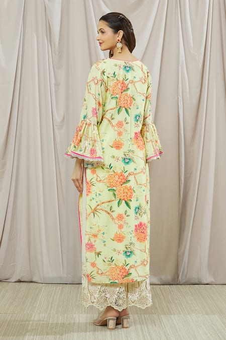 Gopi Vaid Aashna Tunic & Palazzo Set 