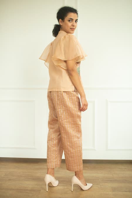 Oja Embroidered Shirt & Pant Set 