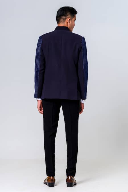 Amrit Dawani French Knot Embroidered Jodhpuri Set 