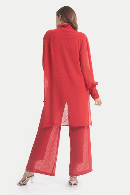 House Of Thl Rosa Shirt & Trouser Set 