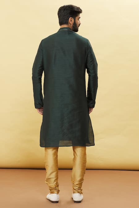 Arihant Rai Sinha Bodice Embroidered Kurta & Churidar Set 