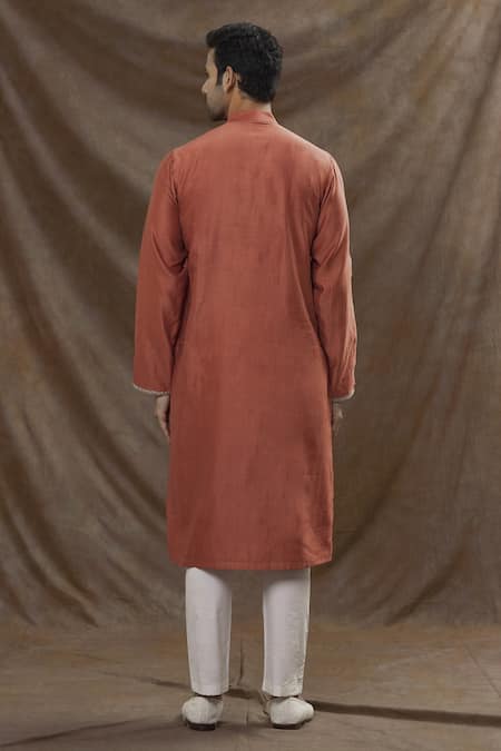 The MeN'S Kompany Chanderi Silk Kurta 