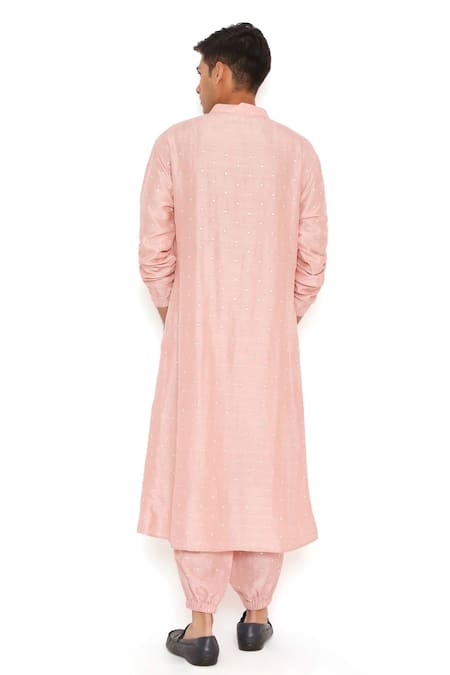 PS Men By Payal Singhal Bomber Kurta & Jogger Pant Set 