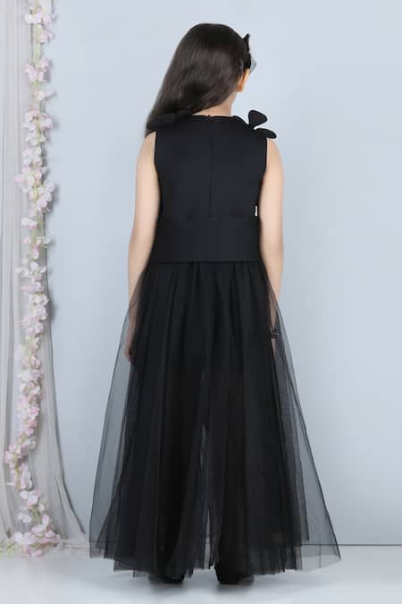 The Little Celebs Floral Embellished Dress 