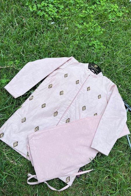 Swati Golyan Hand Embroidered Bandhgala Set 