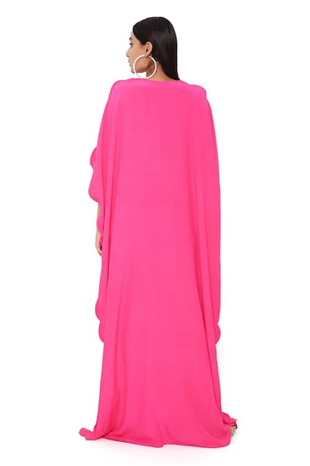 Payal Singhal Floral Embroidered Kaftan 