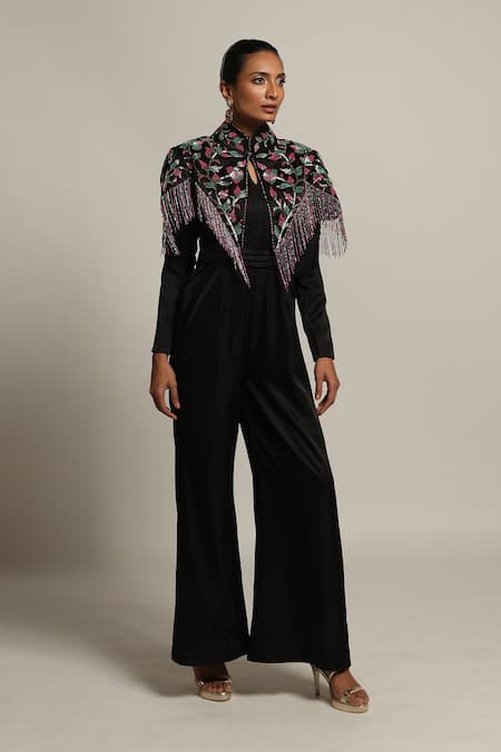 Sejal Kamdar Jumpsuit With Embellished Jacket 