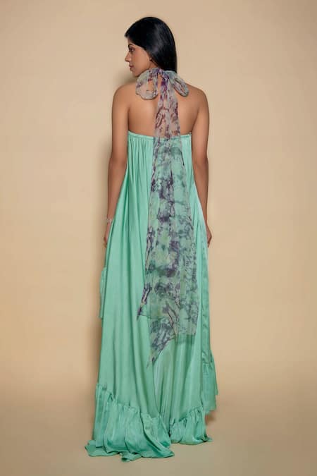 Ranng Label Halter Neck Dress 