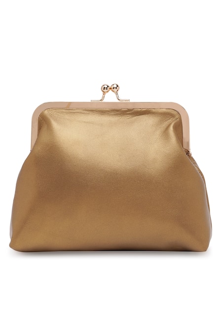 Richa Gupta Bead Work Clutch With Sling 