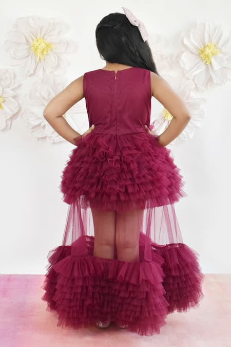 Fayon Kids Layered Gown 