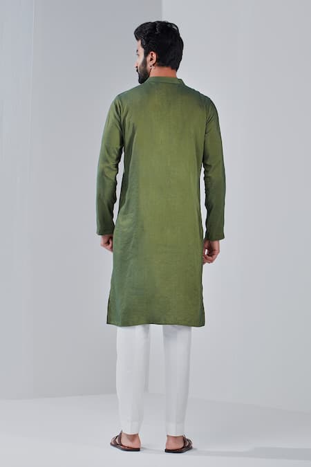 Shreyansh Designs Metallic Button Kurta 