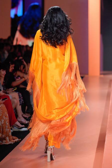 Arpita Mehta Sleeve Embroidered Kaftan Set 