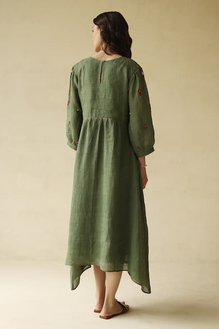 Buy BUTTON YOKE FIELD DRESS | Johnny Was