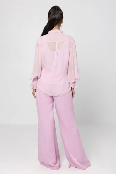 Sartoriale Sequins Embroidered Shirt & Pant Set 