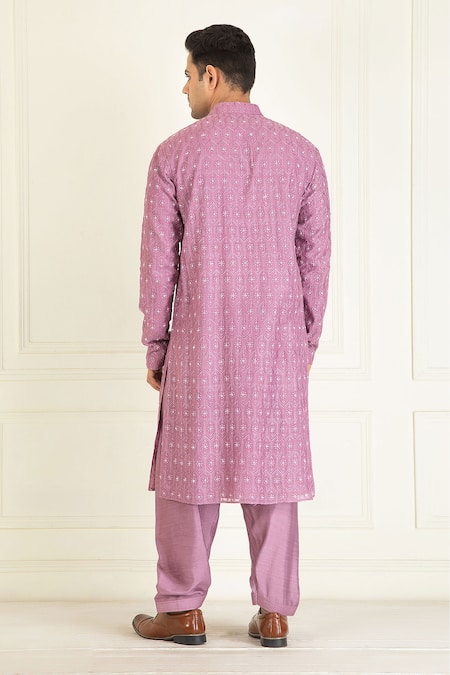 Priyanka Jain Vintage Thread Work Kurta Set 