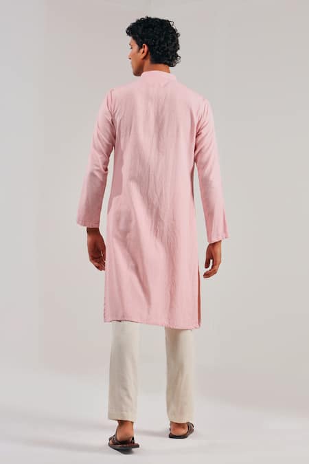 Shreyansh Designs Cotton Linen Asymmetric Kurta 