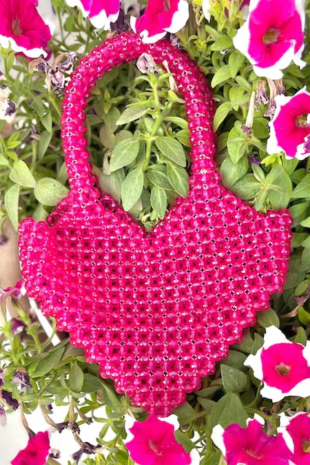 Adorn My Wish Heart Shaped Bag 