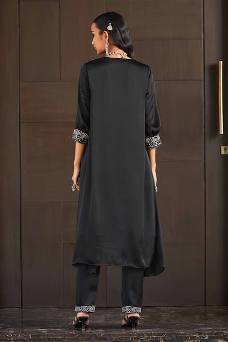 Bohame Mariam Hand Embroidered Kurta & Pant Set 