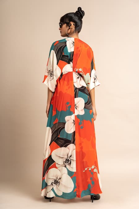 Nupur Kanoi Hanki Botanical Print Dress 