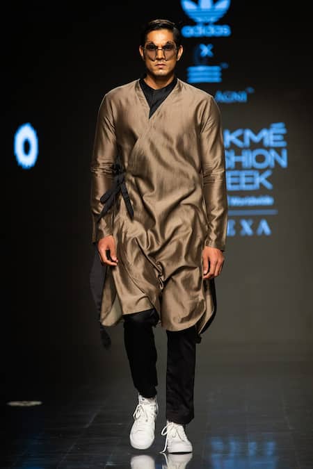 Antar Agni Wrap Tie-up Kurta 