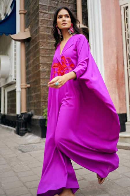 Style Junkiie Lapel Collar Jumpsuit 