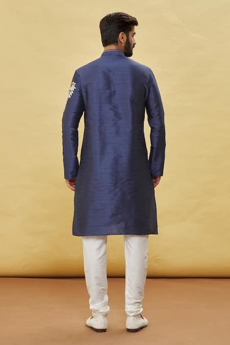 Arihant Rai Sinha Placement Paisley Embroidered Kurta Set 