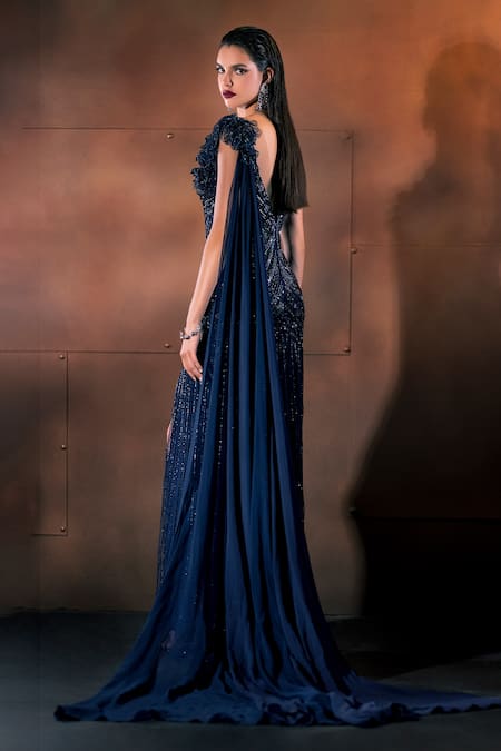 Bhawna Rao Cutdana Hand Embroidered Gown 