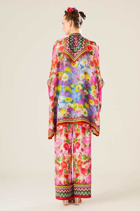 Rajdeep Ranawat Chanel Silk Floral Pattern Tunic 