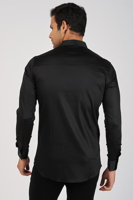 Sanjana Reddy Designs Duck Embroidered Shirt 