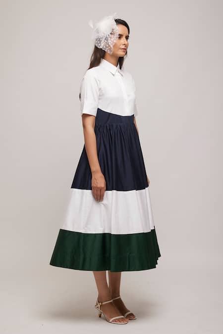 Escape By Aishwarya Colorblock Dress 