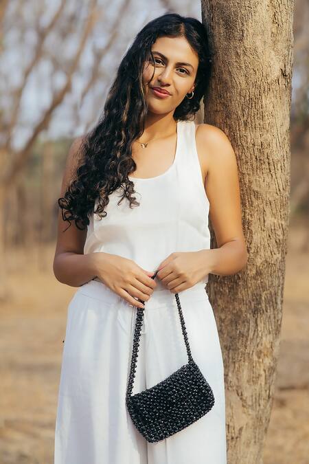 Riti Kala Crystal Embellished Baguette 