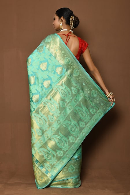 Samyukta Singhania Woven Foliage pattern Saree 