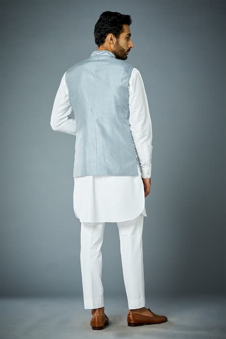 Gargee Designers Trilogy Embroidered Bundi & Kurta Set 