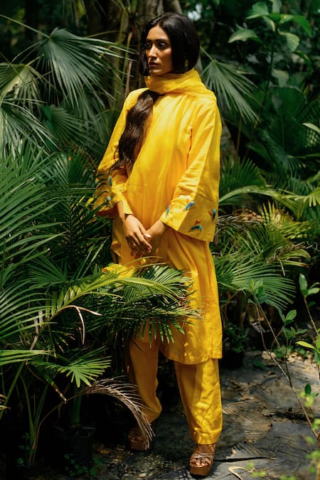 Label Shristi Chetani A-Line Kurta Set 