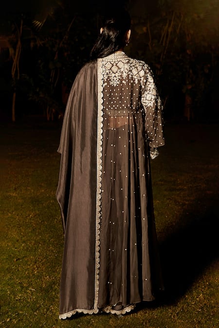 Matsya The Royal Parisian Saree With Jacket 