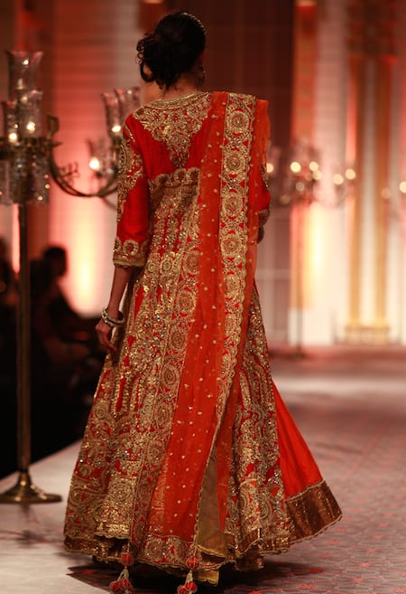 Preeti S Kapoor Embroidered Jacket & Anarkali Set 