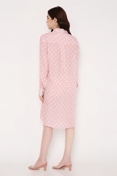 Bha Sha Zein Bandhani Print Long Shirt 