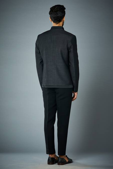 Gargee Designers Flake Angarakha Bandhgala Set 