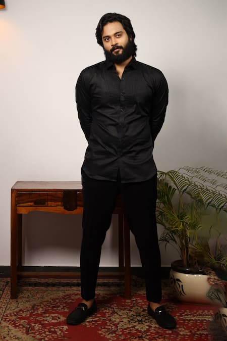 Hilo Design Pintuck Shirt 