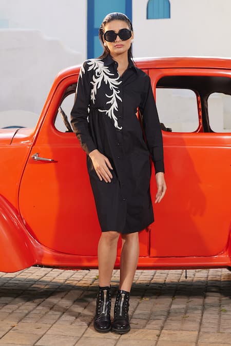 Reynu Taandon Cotton Embellished Shirt 