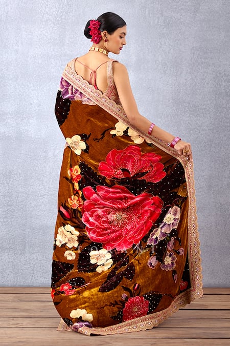 Torani Aftaabi Rabia Makhmal Saree 