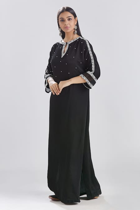 Megha Bansal Aafia Embroidered Kaftan Gown 
