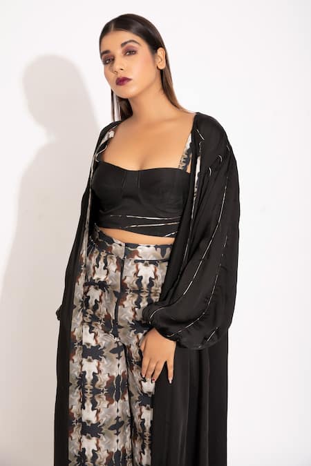 Studio Surbhi Gathered Sleeved Shrug 