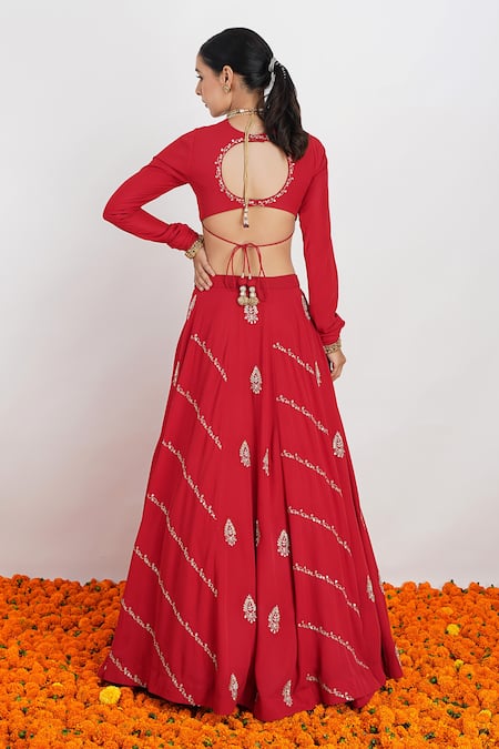 Rashi Jain Raag Hand Embroidered Lehenga Set 