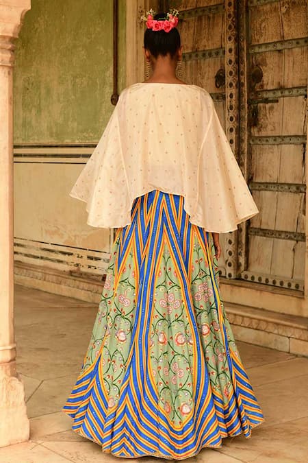 Swati Vijaivargie Deewani Silk Lehenga 