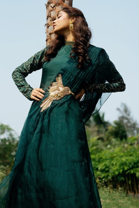 Label Shristi Chetani Kalidar Kurta Set 