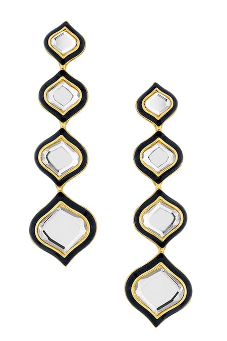 Isharya Amina Mirror Minaret Earrings 