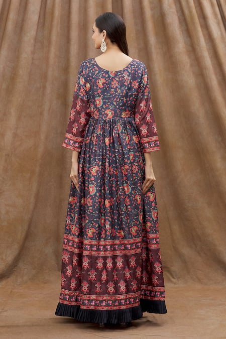 Samyukta Singhania Digital Print Anarkali Set 