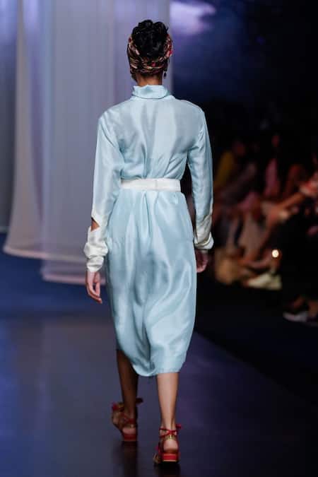 Anand Kabra Shaded Button Front Tunic 